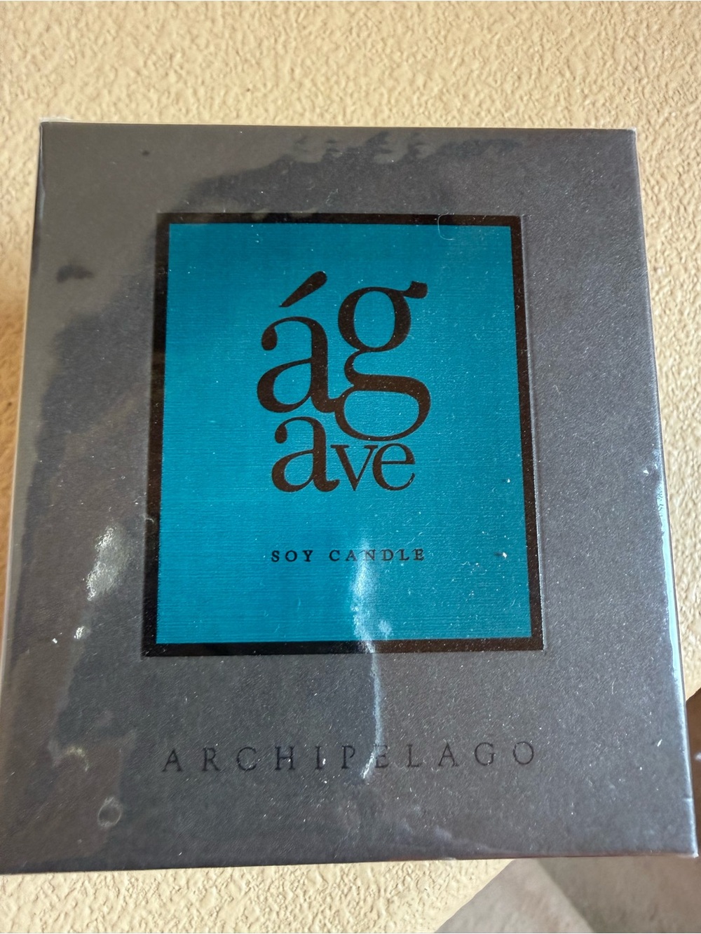 Archipelago Soy Candle - Teal Blue scent Agave